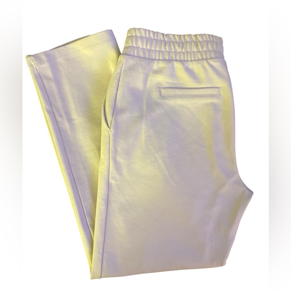 A New Day Cream Elastic Waist Pants GUC XS